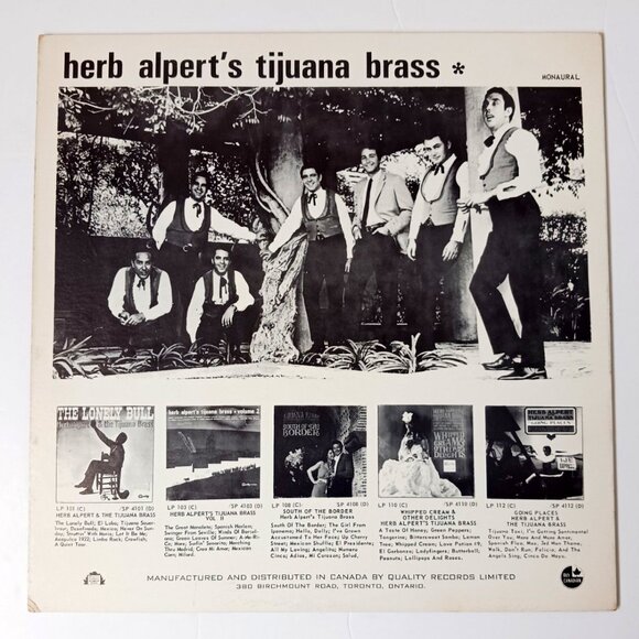 Herb Alpert and the Tijuana Brass What Now My Love vinyl record, 1966 original - Picture 3 of 9